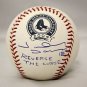 Johnny Damon Reverse Autographed Rawlings OML 2004 Baseball- JSA Authenticated