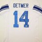 Ty Detmer Heisman Signed / Autographed White Jersey- JSA Authenticated