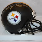 Franco Harris Autographed Pittsburgh Steelers (G) Mini Helmet- JSA Authenticated