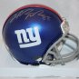 Hakeem Nicks Autographed New York Giants Mini Helmet- JSA Authenticated