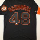 Pablo Sandoval Autographed Black San Francisco Giants Jersey- TriStar Auth