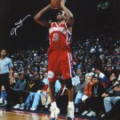 Allen Iverson Autographed 16x20 Philadelphia 76ers Shooting Photo- JSA Auth