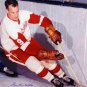 Gordie Howe Autographed 16x20 Vertical On Ice Photo- PSA/DNA Authenticated
