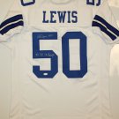 D.D. Lewis Signed / Autographed White Jersey- JSA Authenticated