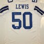 D.D. Lewis Signed / Autographed White Jersey- JSA Authenticated