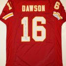 Len Dawson Signed / Autographed Red Jersey- JSA Authenticated