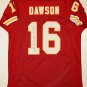 Len Dawson Signed / Autographed Red Jersey- JSA Authenticated