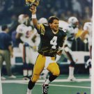 Brett Favre Autographed 16x20 Running with Helmet Photo- FAVRE Authenticated