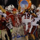 Jim Harbaugh Autographed 8x10 Stanford Cardinals Photo- JSA Authenticated