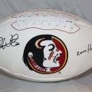 Chris Weinke Autographed Florida State Seminoles Logo Football- JSA W Auth