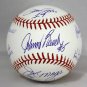 Big Red Machine Autographed Starting Eight Rawlings OML Baseball- JSA W Auth