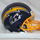 Dan Fouts Autographed San Diego Chargers Mini Helmet- JSA Authenticated