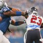 Arian Foster Autographed 8x10 Helmet Off Colts Photo- JSA W Authenticated