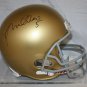 Manti Te'o Autographed F/S Notre Dame Fighting Irish Helmet- JSA Authenticated
