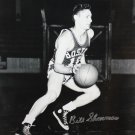 Bill Sharman Autographed 8x10 B&W Dribbling Photo- JSA Authenticated
