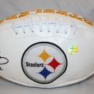 Franco Harris Autographed Pittsburgh Steelers Logo Football- JSA W Authenticated