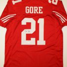 Frank Gore Signed / Autographed Red Jersey- JSA Authenticated