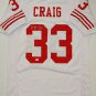 Roger Craig Signed / Autographed White Jersey- JSA W Authenticated