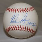 Nolan Ryan 324 Wins Autographed Rawlings OML Baseball- Nolan Ryan Hologram