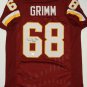 Russ Grimm Signed / Autographed Maroon Jersey- JSA W Authenticated