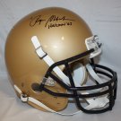 Roger Staubach Autographed F/S Navy Midshipmen Helmet- JSA Authenticated