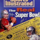 Troy Aikman & Steve Young Autographed 16x20 S.I. Cover Photo- JSA Authenticated
