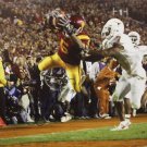 Reggie Bush Autographed 16x20 USC Touchdown Dive Photo- GTSM Authenticated