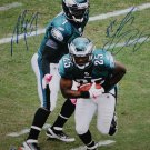 Michael Vick LeSean McCoy Autographed 16x20 Hand Off Photo- JSA W Authenticated