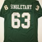 Mike Singletary CHOF Signed / Autographed Green Jersey- JSA Authenticated