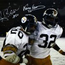Rocky Bleier & Franco Harris Autographed 16x20 Photo- JSA Authentictaed