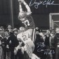 Clark & Walls Autographed 16x20 B&W The Catch Photo- JSA W Authenticated