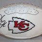 Derrick Johnson Autographed Kansas City Chiefs Logo Football- JSA Authenticated