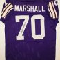 Jim Marshall Signed / Autographed Purple w/White Jersey- JSA Authenticated
