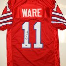 Andre Ware Signed / Autographed Red Jersey- TriStar Authenticated