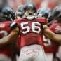 Brian Cushing Autographed 16x20 Extreme Yelling Photo- JSA W Authenticated
