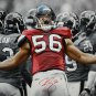 Brian Cushing Autographed 16x20 Horizontal Yelling Photo- JSA W Authenticated