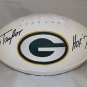 Jim Taylor Autographed Green Bay Packers Logo Football- JSA W Authenticated