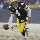 Brett Favre Autographed 16x20 Hand Off Photo- FAVRE Authenticated