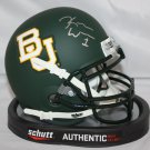 Kendall Wright Autographed Baylor Bears Green Mini Helmet- JSA W Authenticated