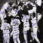 1986 AL Champs Boston Red Sox Autographed 16x20 B&W Photo- JSA Authenticated