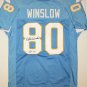 Kellen Winslow Signed / Autographed Lt Blue Jersey- JSA Authenticated