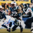 Stevan Ridley Autographed 8x10 Against Texans Photo- JSA Authenticated