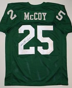 LeSean McCoy Signed / Autographed Green Jersey- JSA Authenticated