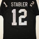 Ken Stabler Signed / Autographed Black Jersey- JSA Authenticated