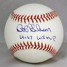 Bob Gibson 64-67 WS MVP Autographed Rawlings OML Baseball- JSA Authenticated