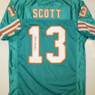 Jake Scott Signed / Autographed Teal Jersey- JSA Authenticated