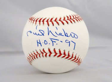 Phil Niekro HOF Autographed Rawlings OML Baseball- JSA W Authenticated