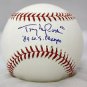 Tony LaRussa 89 WS Champs Autographed Rawlings OML Baseball- JSA Authenticated