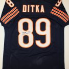 Mike Ditka Signed / Autographed Blue Jersey- JSA W Authenticated