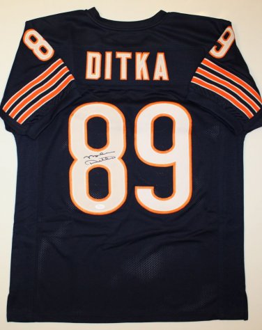 Mike Ditka Signed / Autographed Blue Jersey- JSA W Authenticated